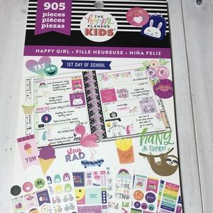 Happy Girl Planner sticker collector huge book HTF